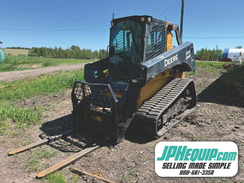 2020 Deere 333G Skid Steer with MANY Attachments - #7492 JF