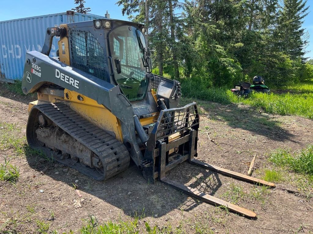 2020 Deere 333G Skid Steer with MANY Attachments #7492 JF