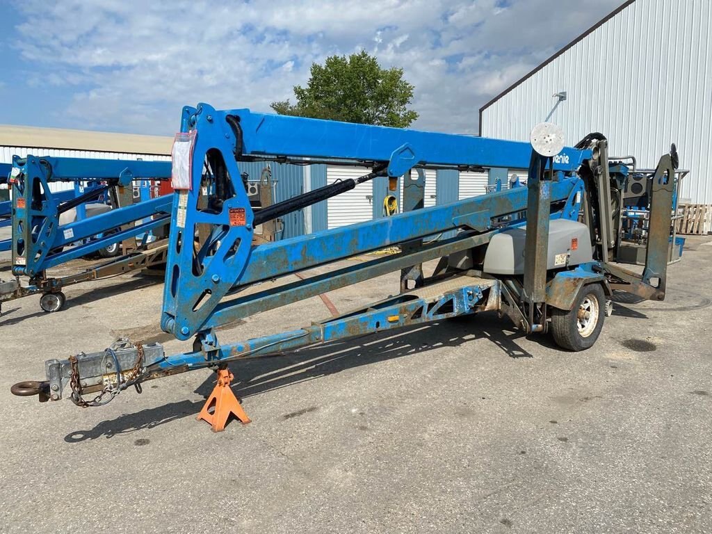 2015 Genie 5TZ 50DC Trailer Mounted Boom w/Drive Trailer Boom Lift #7709 BP