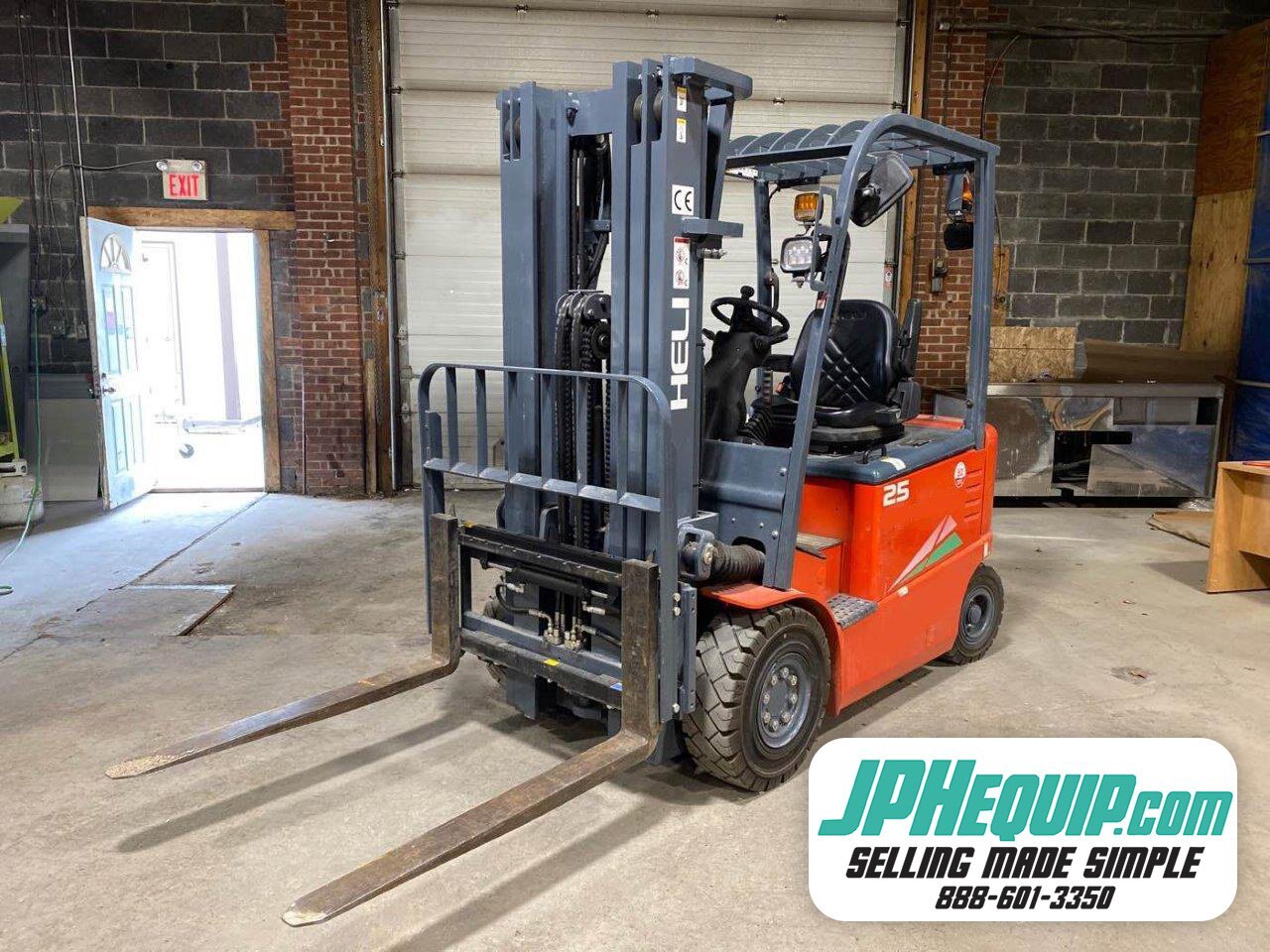 2018 Heli CPD25-GD2 Electric Forklift #7791 BP