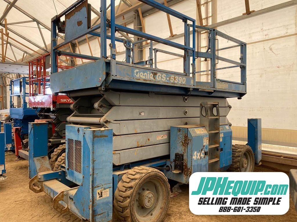 2005 Genie GS-5390 Rough Terrain Scissor Lift #7166 BP