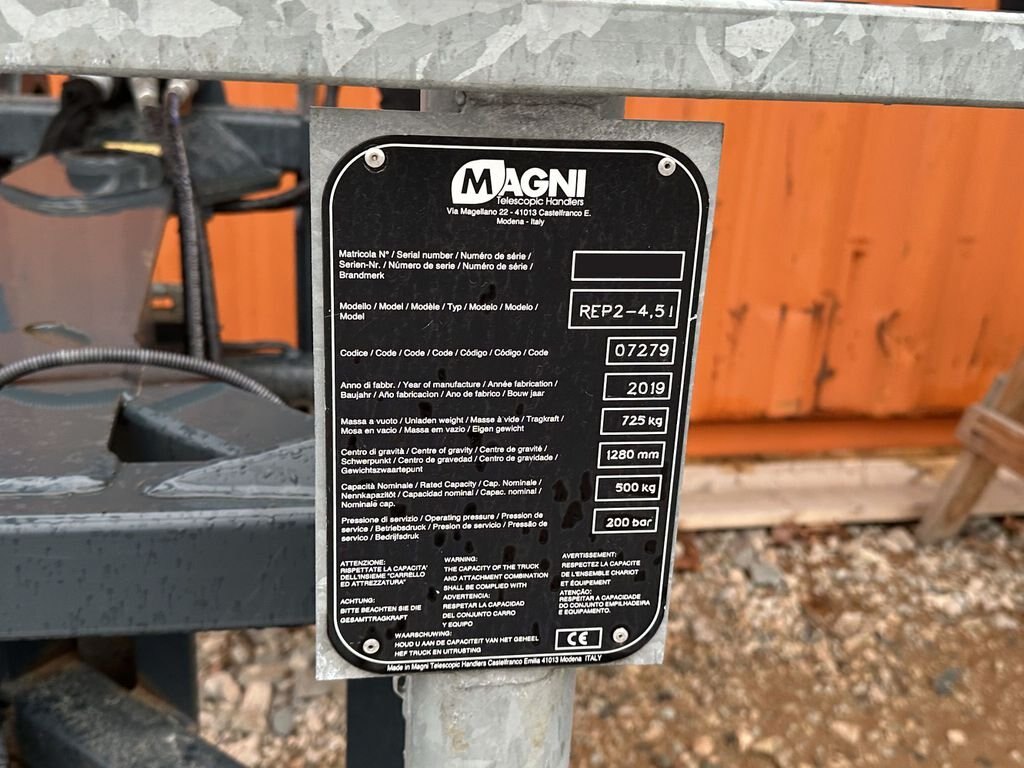 2019 Magni 6.26 SH M/C Rotating Telehandler #8477 JP