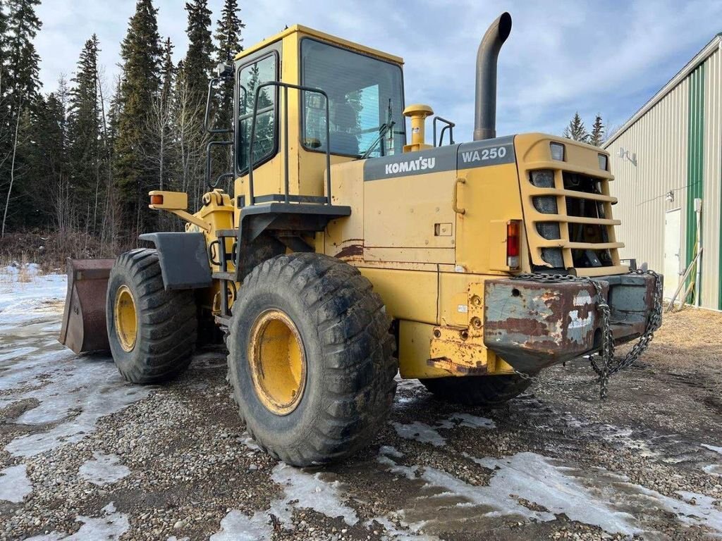 2001 Komatsu WA250 3MC Wheel Loader with 6ft forks #8321 JF