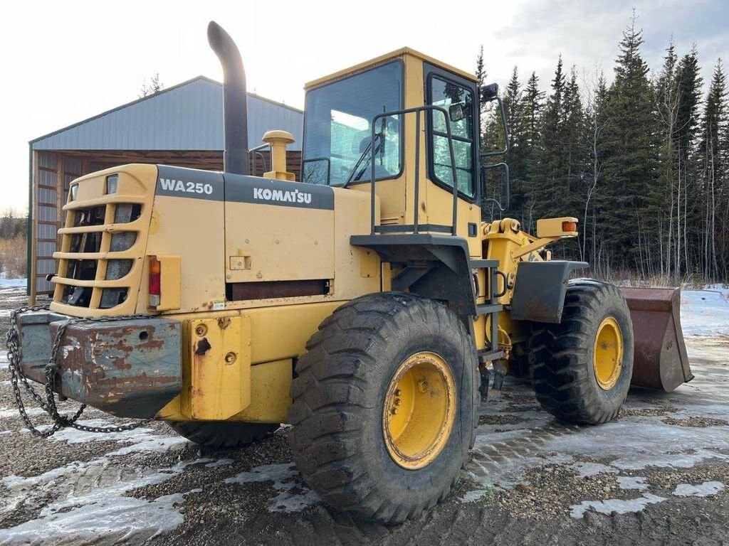 2001 Komatsu WA250 3MC Wheel Loader with 6ft forks #8321 JF