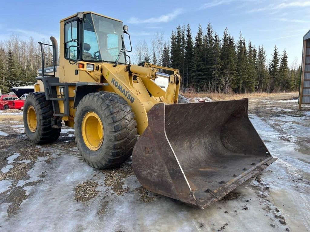 2001 Komatsu WA250 3MC Wheel Loader with 6ft forks #8321 JF