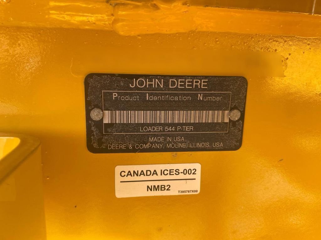 2021 Deere 544 P Tier Wheel Loader #8464 AS