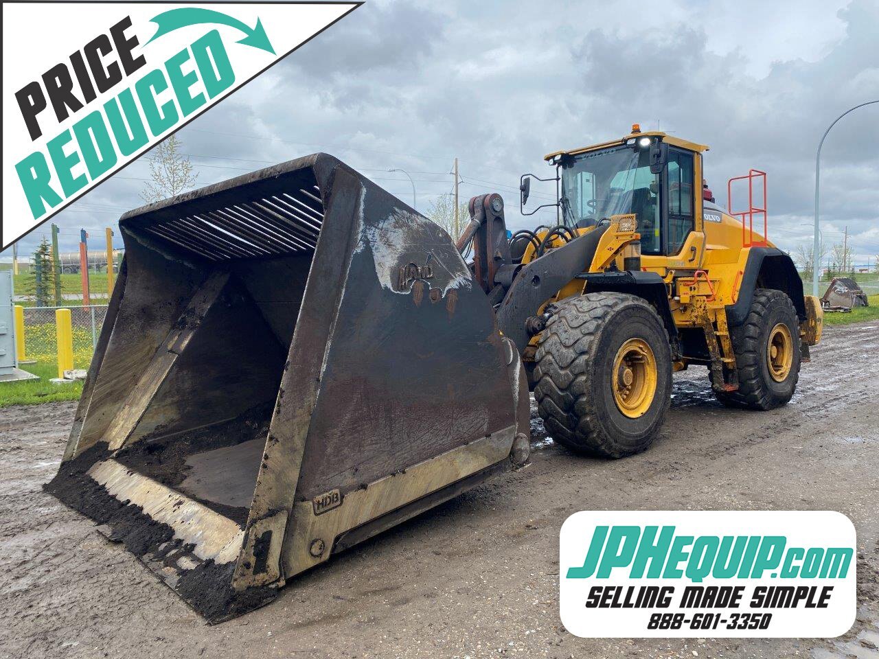 2017 Volvo L180H Wheel Loader - #8612 AS