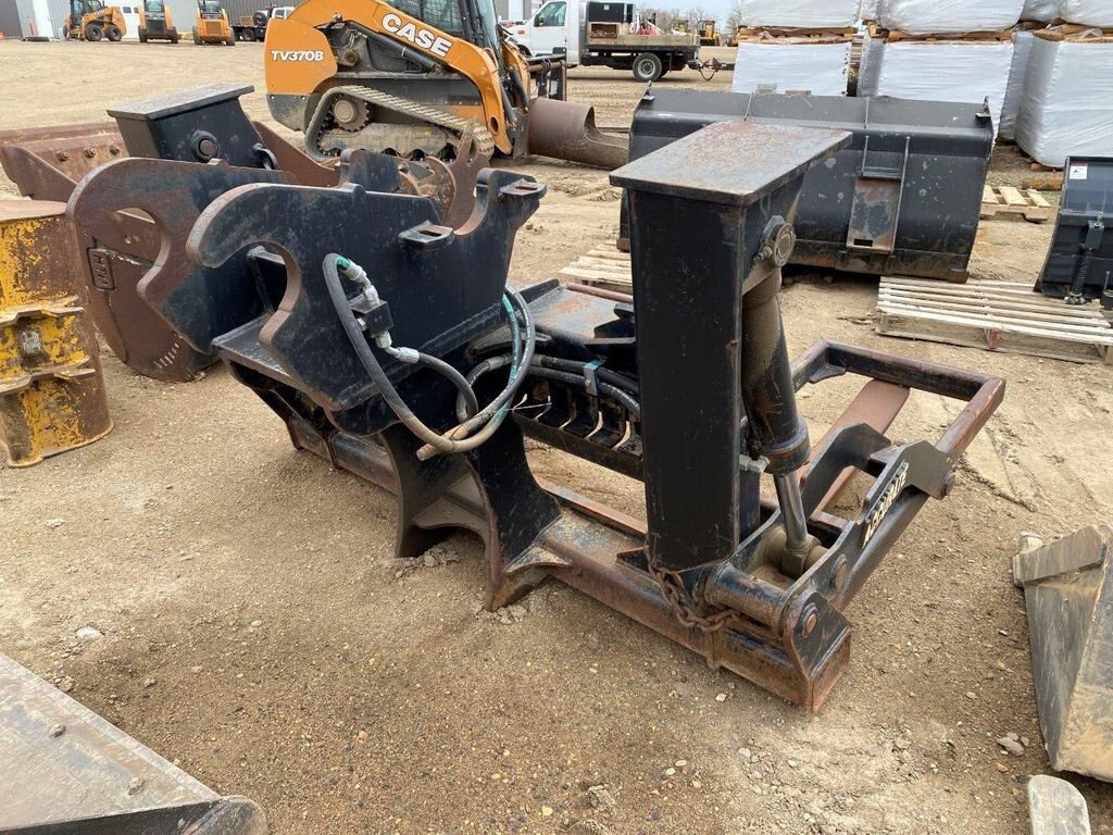 200 Series Excavator Mat Grapple Pipe Grapple #8573 BP