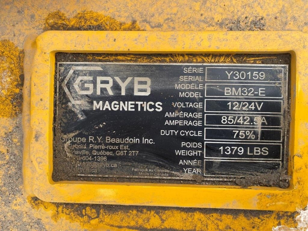 2019 GRYB BM32 E Scrap Magnet #8219 AS