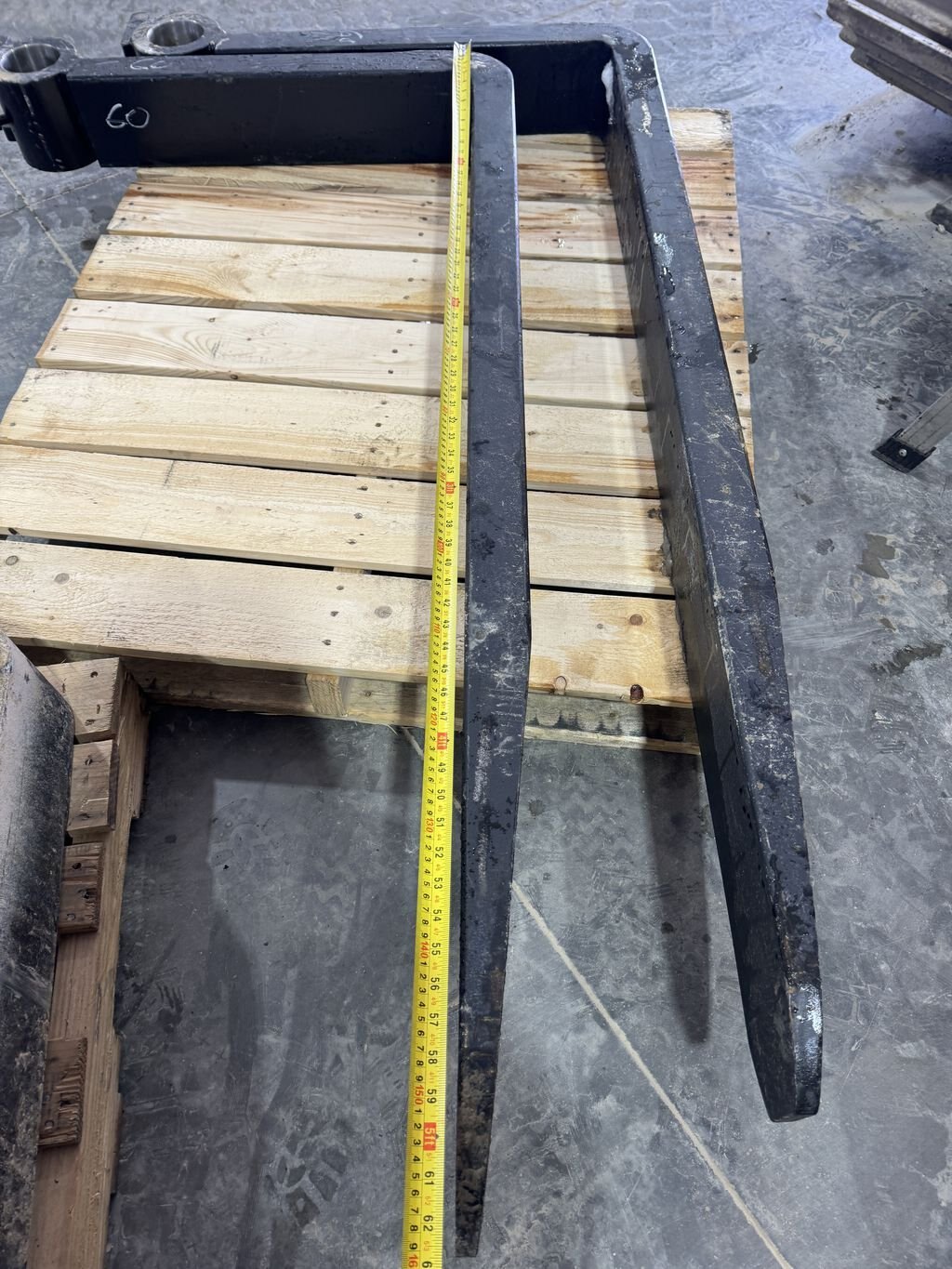 2023 JPH 60 long Pallet Forks sold as set #10202 JPH