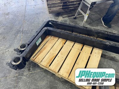 2023 JPH 60 long Pallet Forks sold as set #10202 JPH