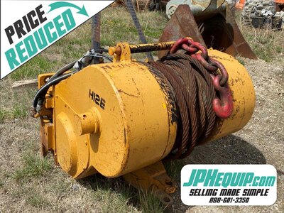 Allied H12E Winch 120,000 lbs - 60 Ton Winch #6115 BP