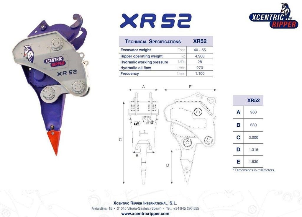 2021 XCENTRIC XR52