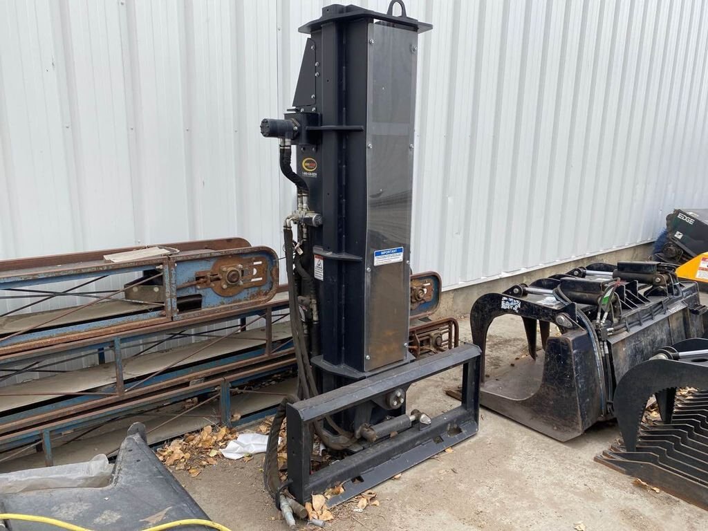 2021 Erskine Skid Steer Post Pounder Post Driver #7896 BP