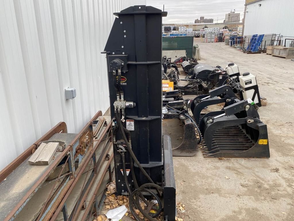 2021 Erskine Skid Steer Post Pounder Post Driver #7896 BP