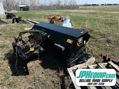 CATERPILLAR BA118C SWEEPER-SKID STEER #7267 AS