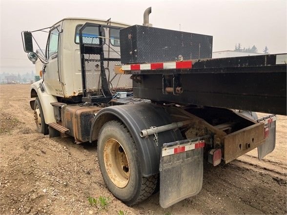 1998 Ford L9501 Single Axle with 2011 Bluesky Tridem Drop Deck Equipment Trailer #7471 JF