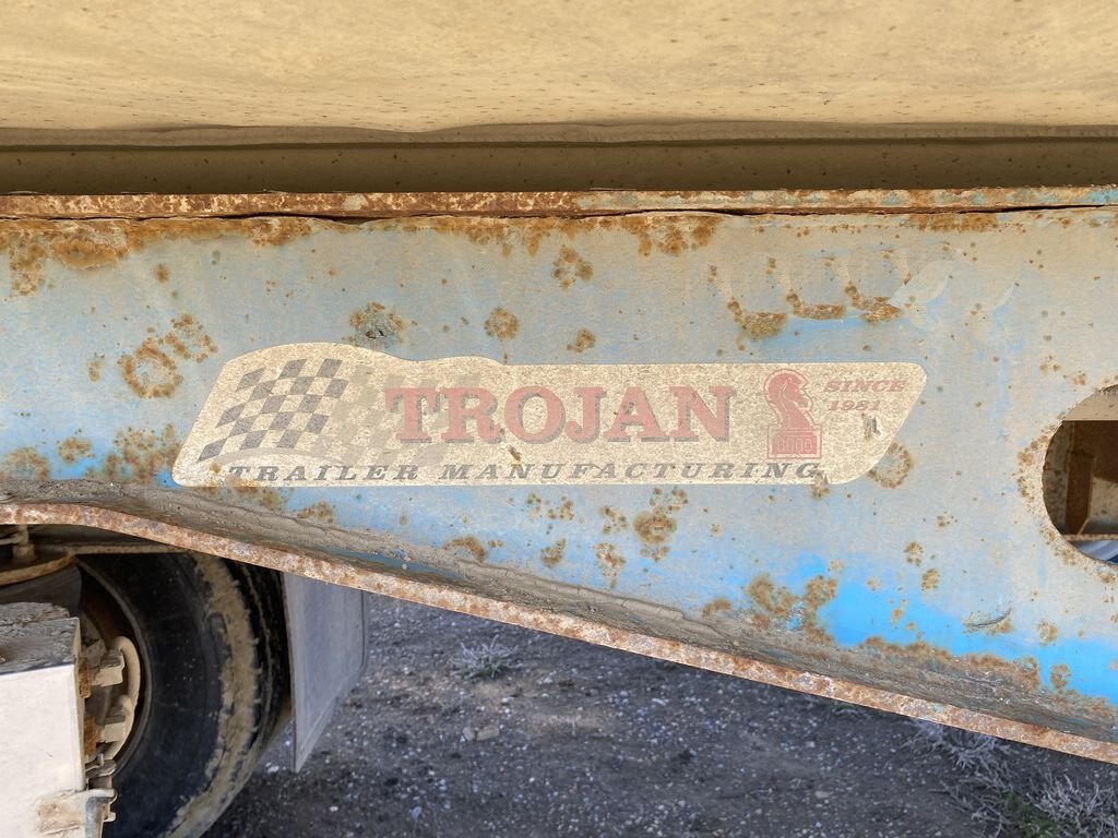 2010 Trojan Quad Wagon Dump Gravel Trailer #8498 AS