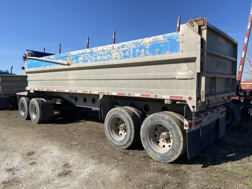 2010 Trojan Quad Wagon Dump Gravel Trailer #8498 AS