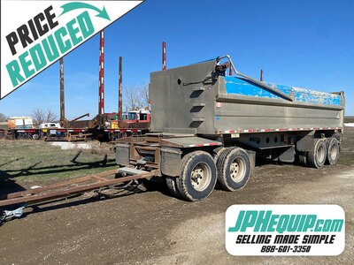2010 Trojan Quad Wagon Dump Gravel Trailer #8498 AS