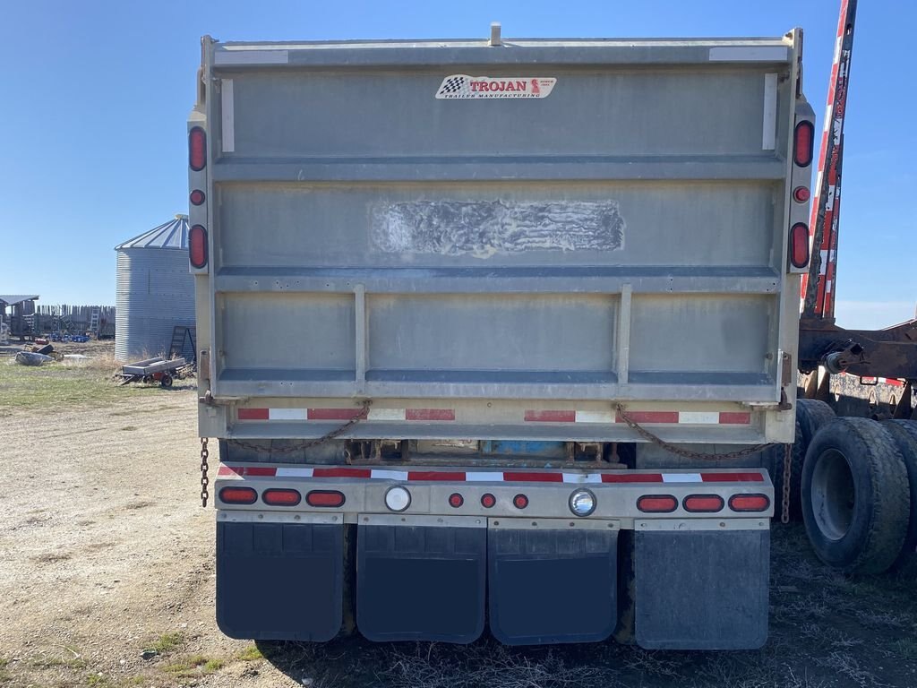 2010 Trojan Quad Wagon Dump Gravel Trailer #8498 AS