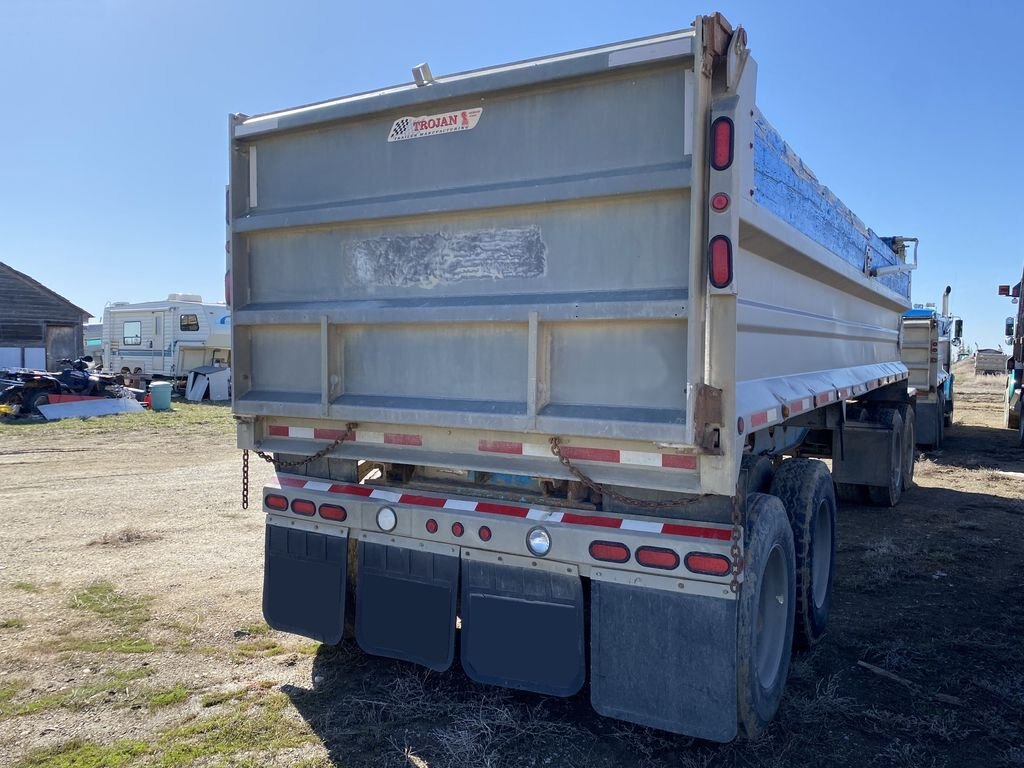 2010 Trojan Quad Wagon Dump Gravel Trailer #8498 AS