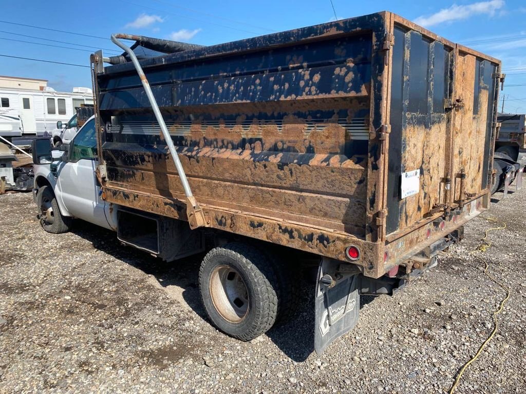 2008 Ford F350 XL Super Duty Dump Truck #7613 AS