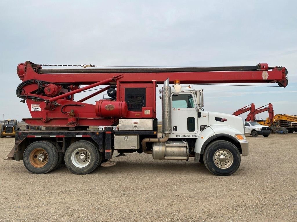 2008 Peterbilt PB340 Heavy Truck & Watson 1100TM Foundation Pile Drill #6676 BP