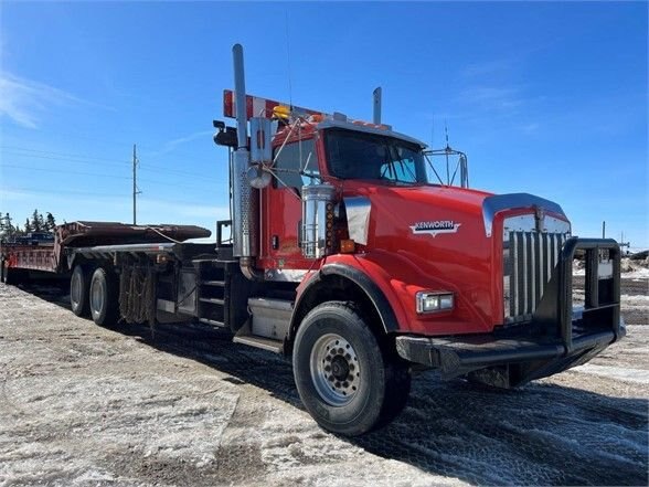 2006 Kenworth T800B Tandem Axle Bed Truck with Winch #7114 JF