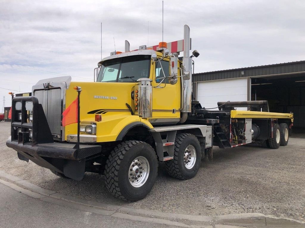 2004 Western Star 4900SA Tandem Winch Truck Bed Truck #5993 BP