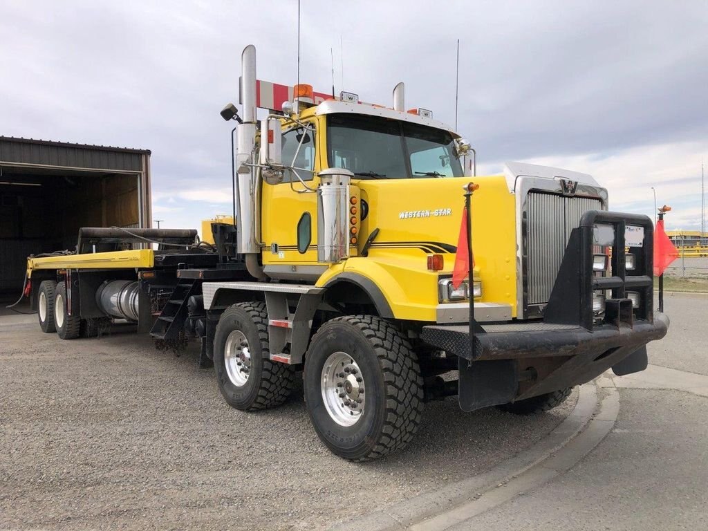 2004 Western Star 4900SA Tandem Winch Truck Bed Truck #5993 BP