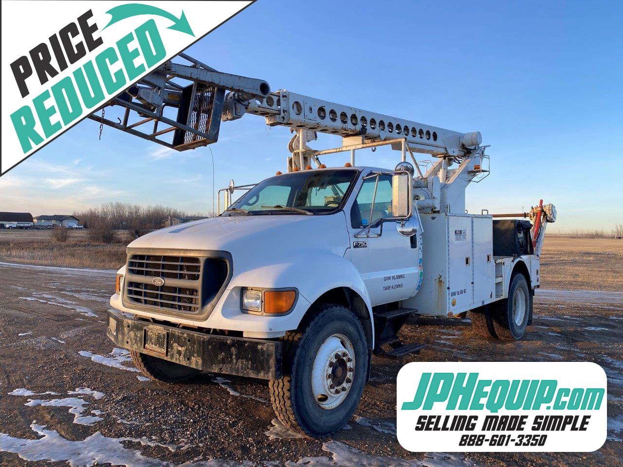 2000 Ford F-750 Super Duty Bucket Truck #8170 BP