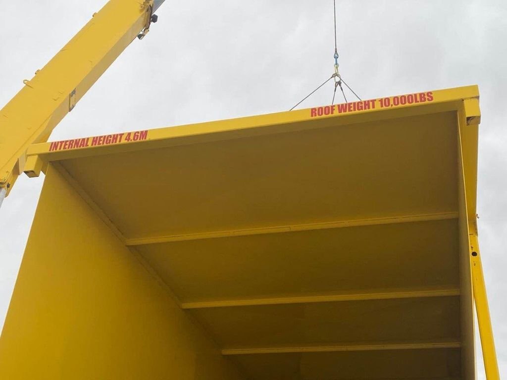 HIGH WALL SHALE BIN WITH RETRACTABLE ROOF