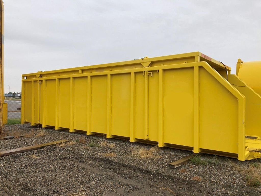 HIGH WALL SHALE BIN WITH RETRACTABLE ROOF