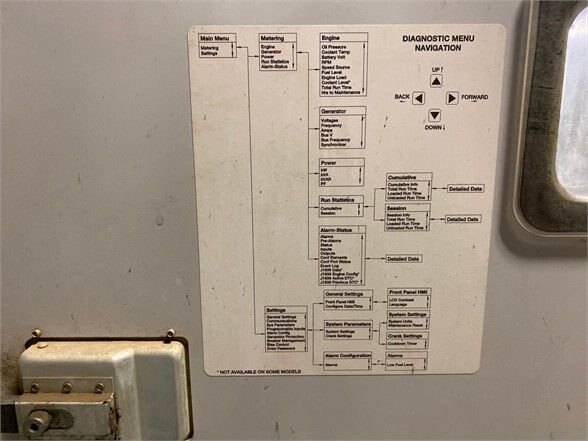 2011 Wacker Neuson G100 80kW Skid Mount Generator