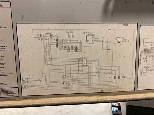 2011 Wacker Neuson G100 80kW Skid Mount Generator