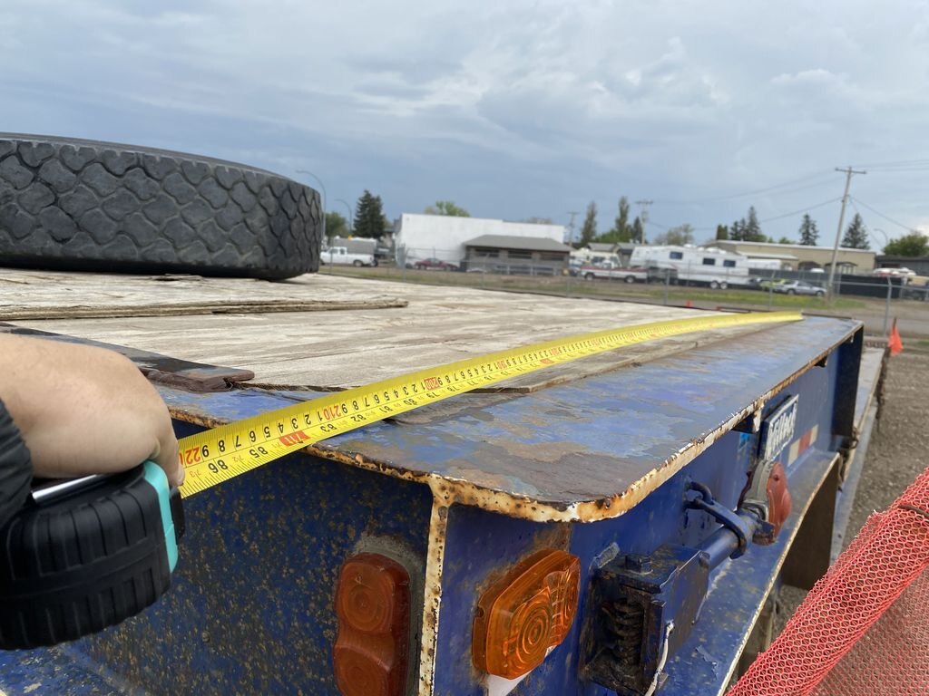 1972 Willock Step Deck Trailer with Beavertail #8560 BP