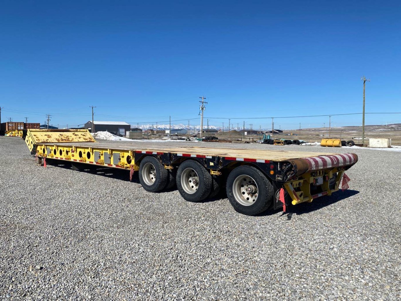 2012 Gerry's Scissor Neck KSN201 50 Ton Lowbed Trailer #7101 BP