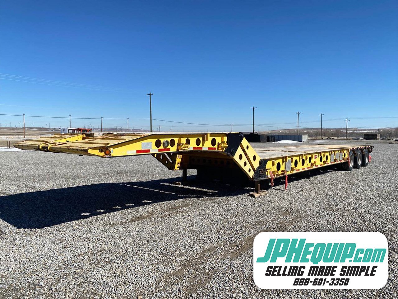 2012 Gerry's Scissor Neck KSN201 50 Ton Lowbed Trailer #7101 BP