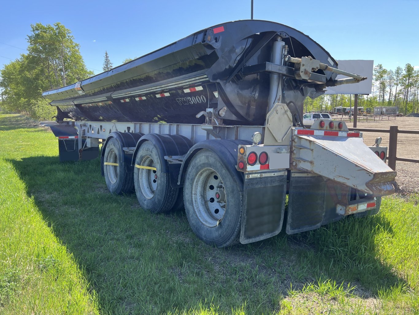 2014 Midland 40FT TW3000 Triaxle Side Dump Trailer #8166 JF