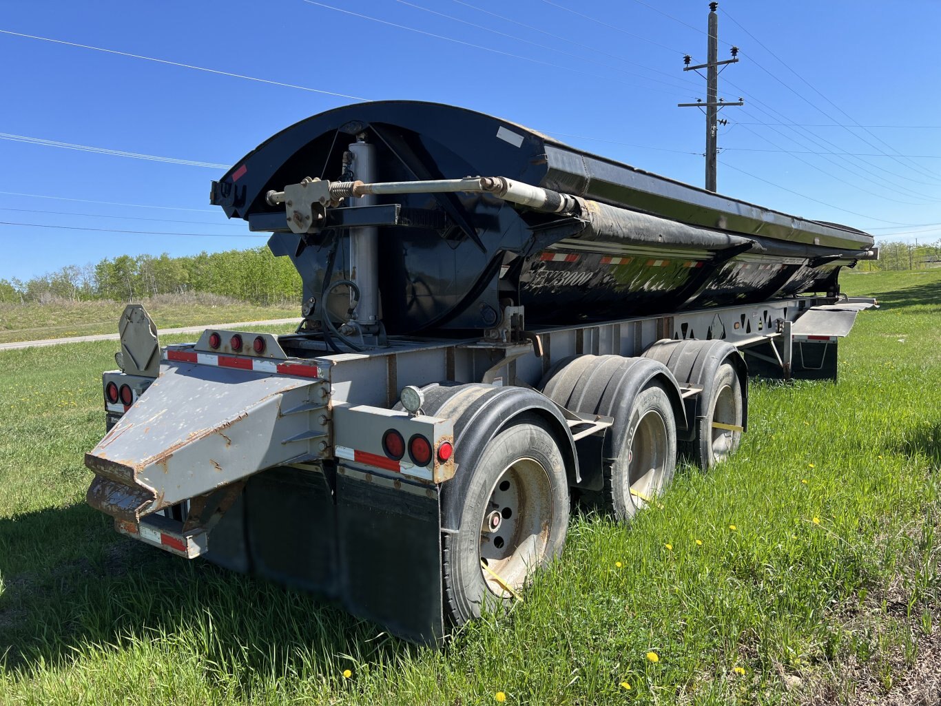 2014 Midland 40FT TW3000 Triaxle Side Dump Trailer #8166 JF