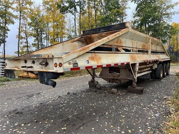 1994 Midland Tridem Clam Dump Gravel Trailer #7886 JF