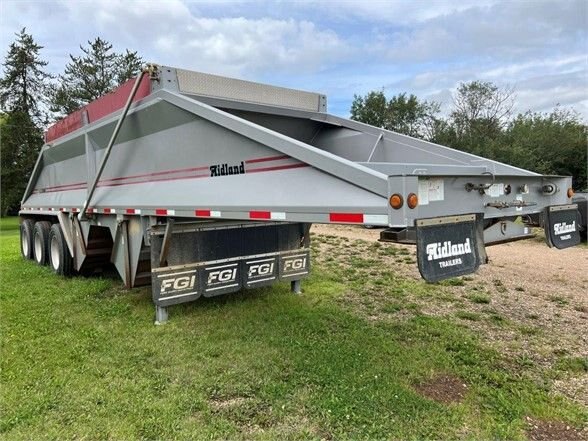 2014 Midland MX3000 Belly Dump Trailer in Excellent Condition #7671 JF