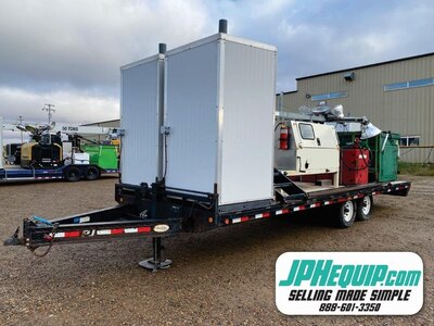 2012 PJ Combo Unit Trailer - Generator, Washrooms, Garbage, Light Tower #6677 BP