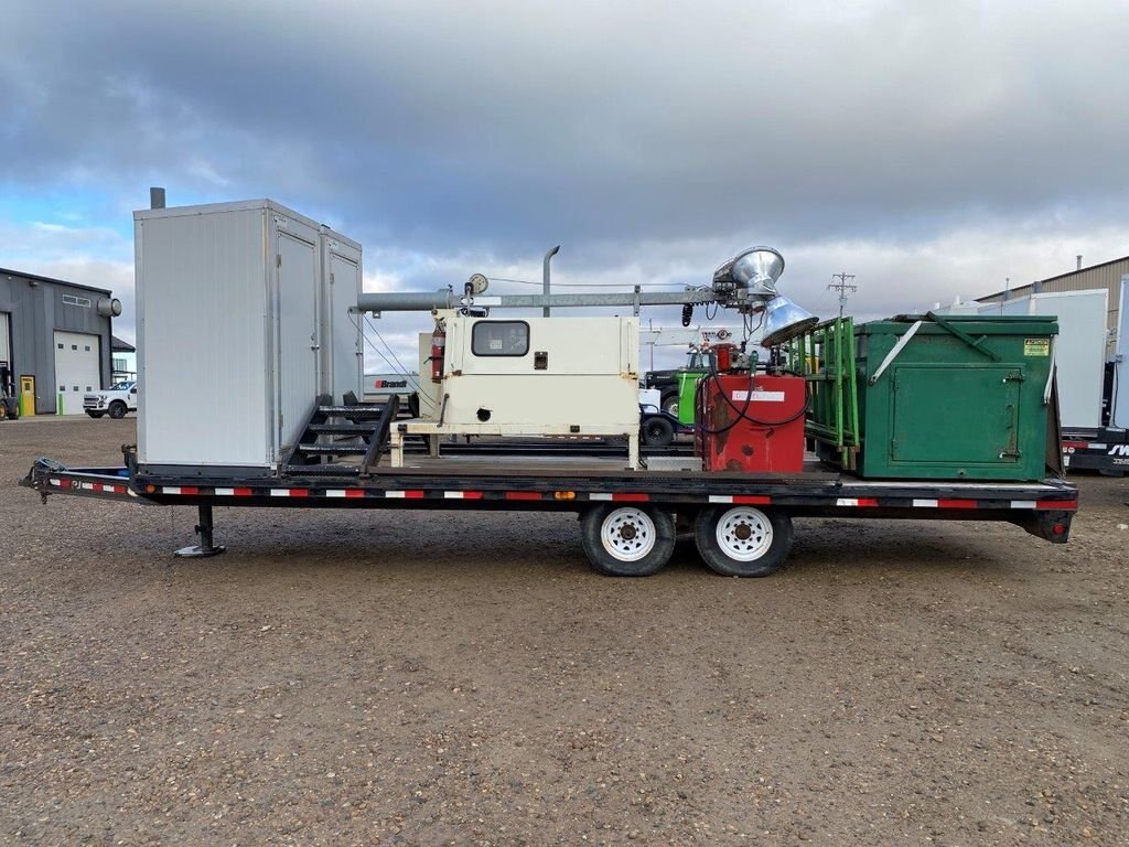 2012 PJ Combo Unit Trailer Generator, Washrooms, Garbage, Light Tower #6677 BP