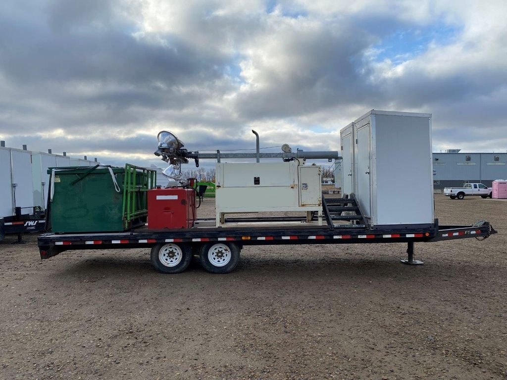 2012 PJ Combo Unit Trailer Generator, Washrooms, Garbage, Light Tower #6677 BP