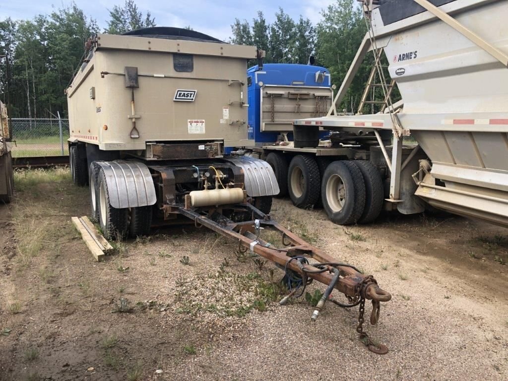 2013 East Aluminum Gravel 29' Quad Wagon Trailer #2957 JP