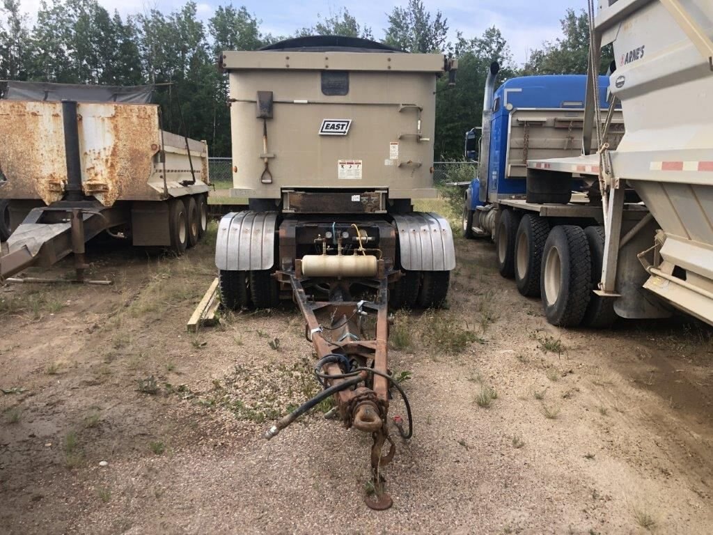 2013 East Aluminum Gravel 29' Quad Wagon Trailer #2957 JP