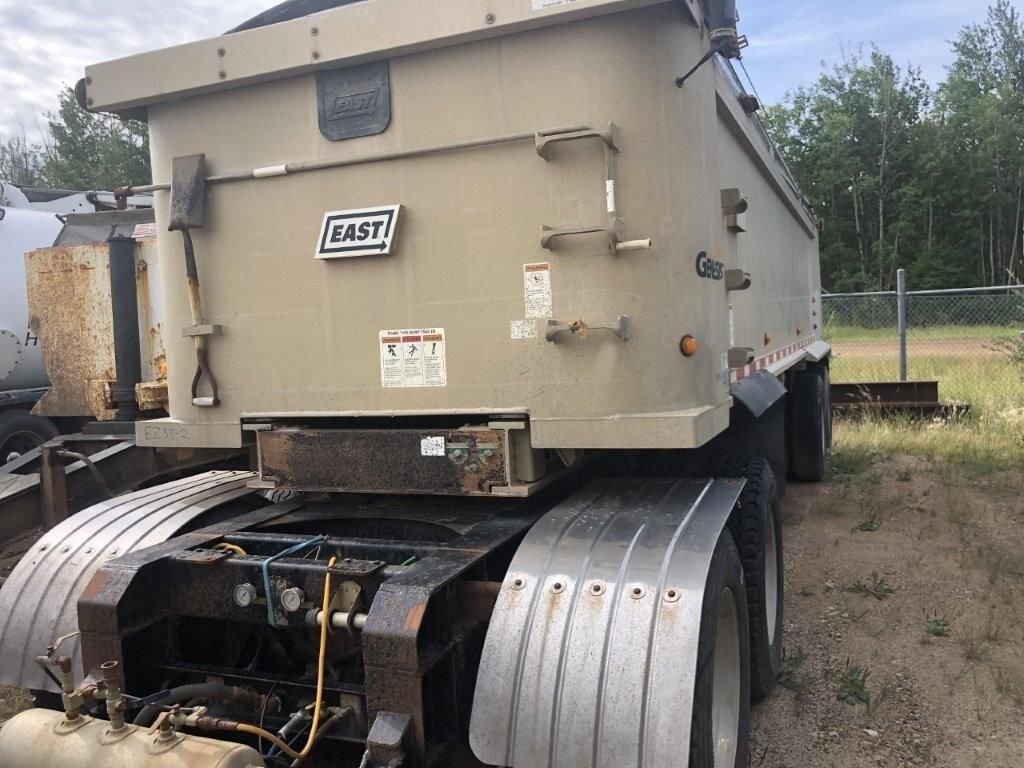 2013 East Aluminum Gravel 29' Quad Wagon Trailer #2957 JP