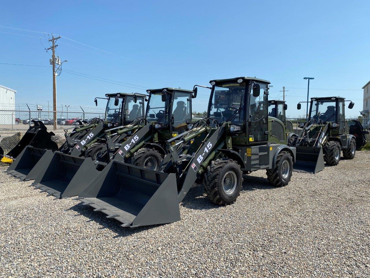 2024 Brawn B15/ER 15 Wheel Loader *** Great Snow Removal Machine Mini Wheel Loader #8833 BP